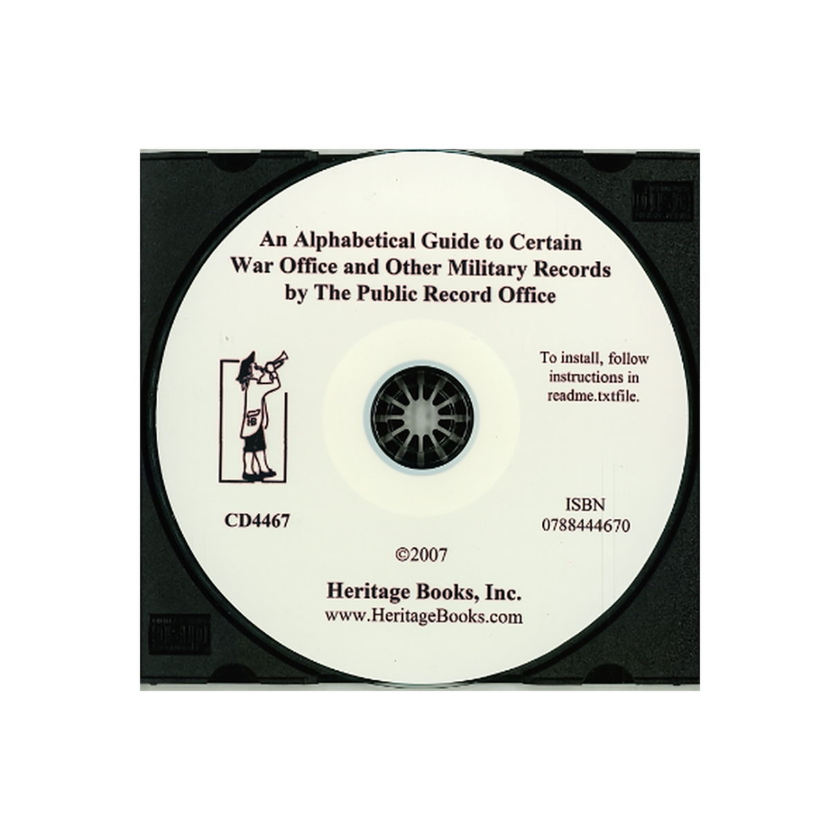 CD-An Alphabetical Guide to Certain War Office and Other Military Records by the Public Record Office