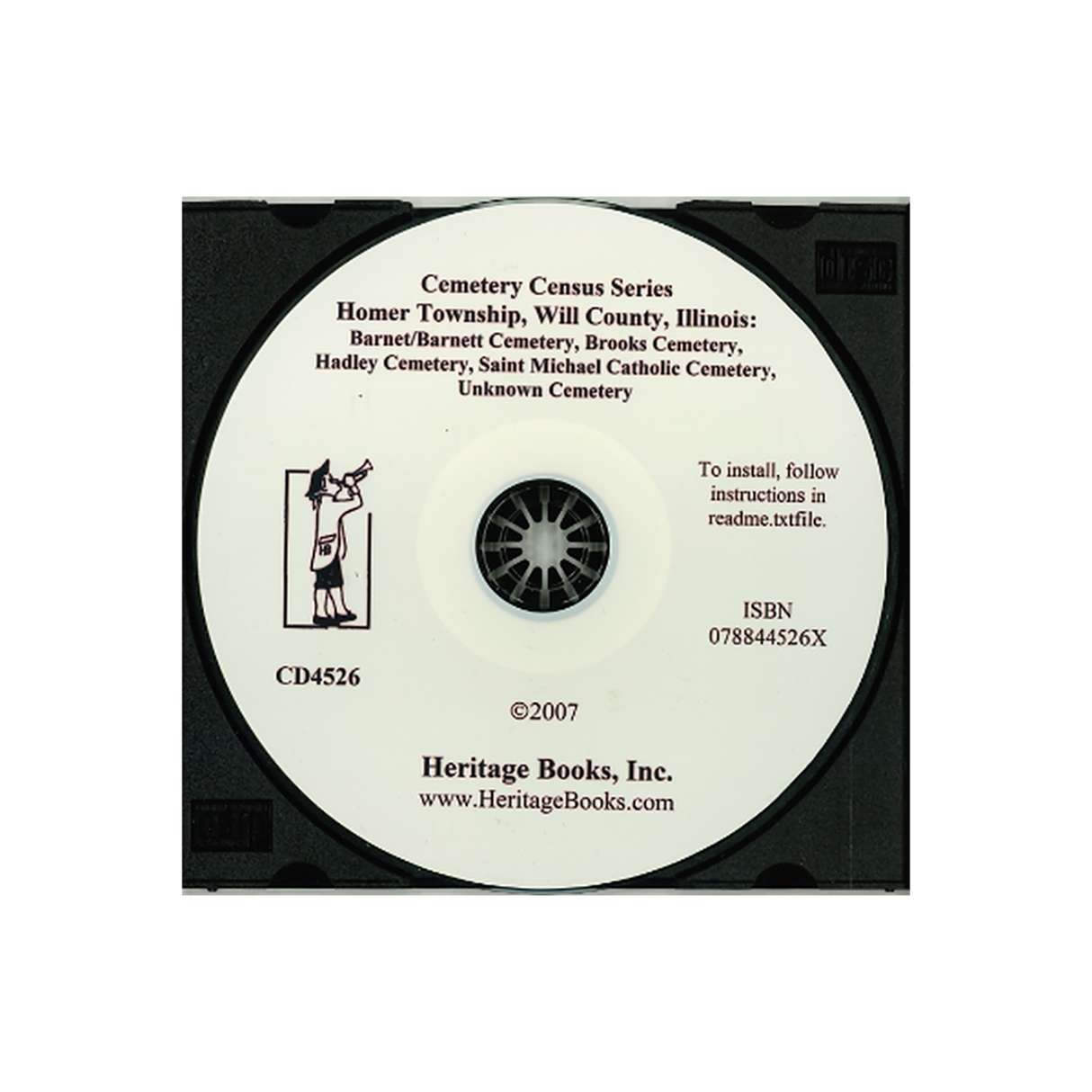 CD-Cemetery Census Series, Homer Township, Will County, Illinois