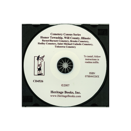 CD-Cemetery Census Series, Homer Township, Will County, Illinois