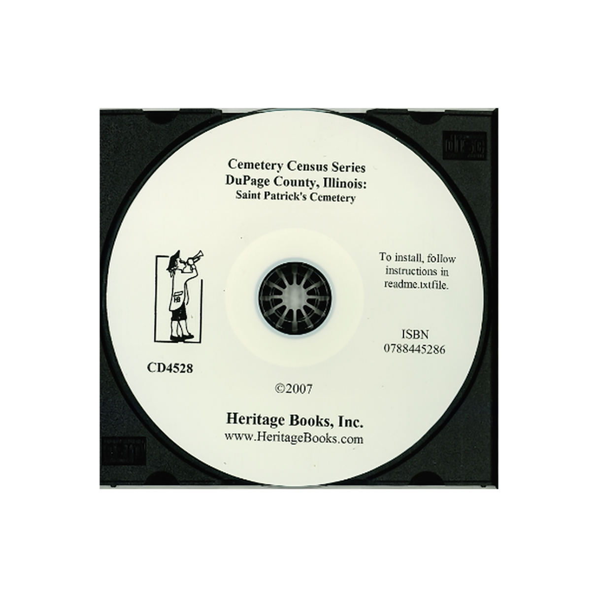 CD-Cemetery Census Series, DuPage County, Illinois: Saint Patrick's Cemetery
