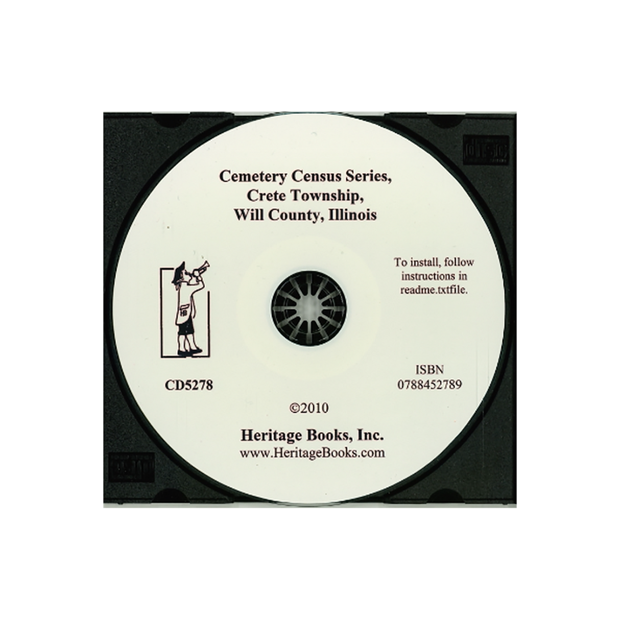 CD-Cemetery Census Series, Crete Township, Will County, Illinois