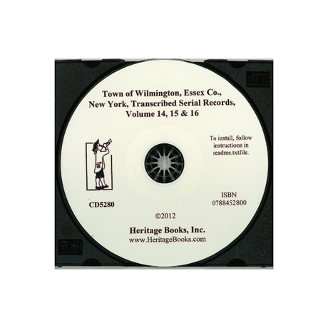 CD-Town of Wilmington, Essex County, New York, Transcribed Serial Records, Volume 14, 15 and 16: Wilmington General Store, 1852-1854