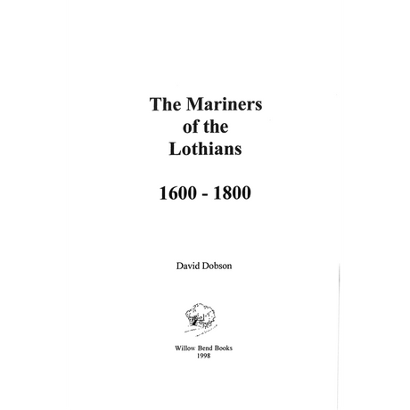 The Mariners of the Lothians, 1600-1800