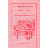 The Virginia Genealogist, Volume 23, 1979