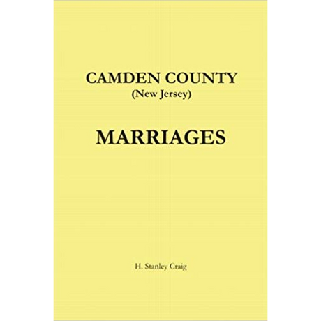 Camden County (New Jersey) Marriages