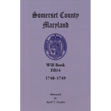 Somerset County, Maryland Will Book EB14, 1748-1749
