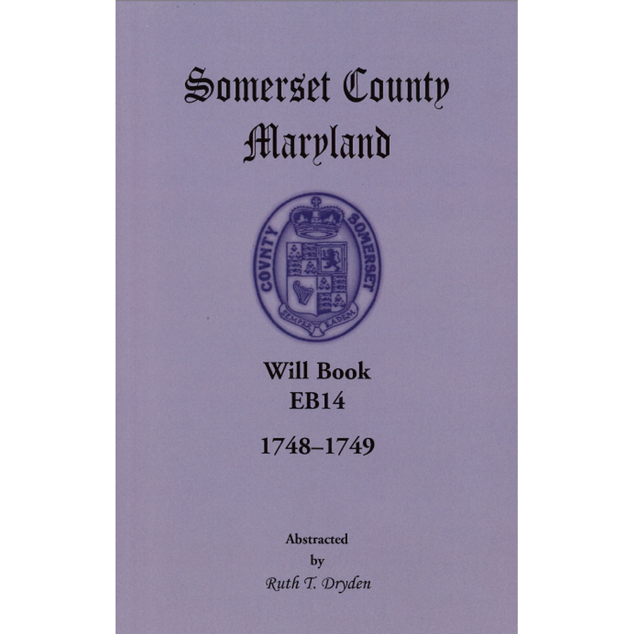 Somerset County, Maryland Will Book EB14, 1748-1749