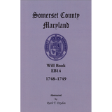 Somerset County, Maryland Will Book EB14, 1748-1749