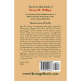 The Civil War Diary of Berea M. Willsey back cover