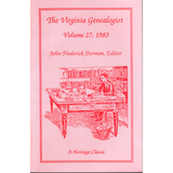 The Virginia Genealogist, Volume 27, 1983