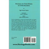 Pioneers and Their Homes on Upper Kanawha back cover