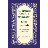 Baltimore County, Maryland, Deed Records, Volume 4: 1767-1775