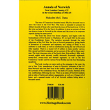 Annals of Norwich, New London County, Connecticut in the Great Rebellion of 1861-65 back cover