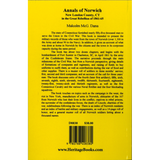Annals of Norwich, New London County, Connecticut in the Great Rebellion of 1861-65 back cover