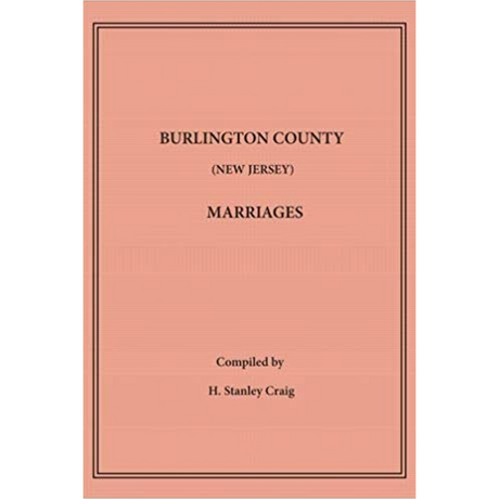 Burlington County (New Jersey) Marriages
