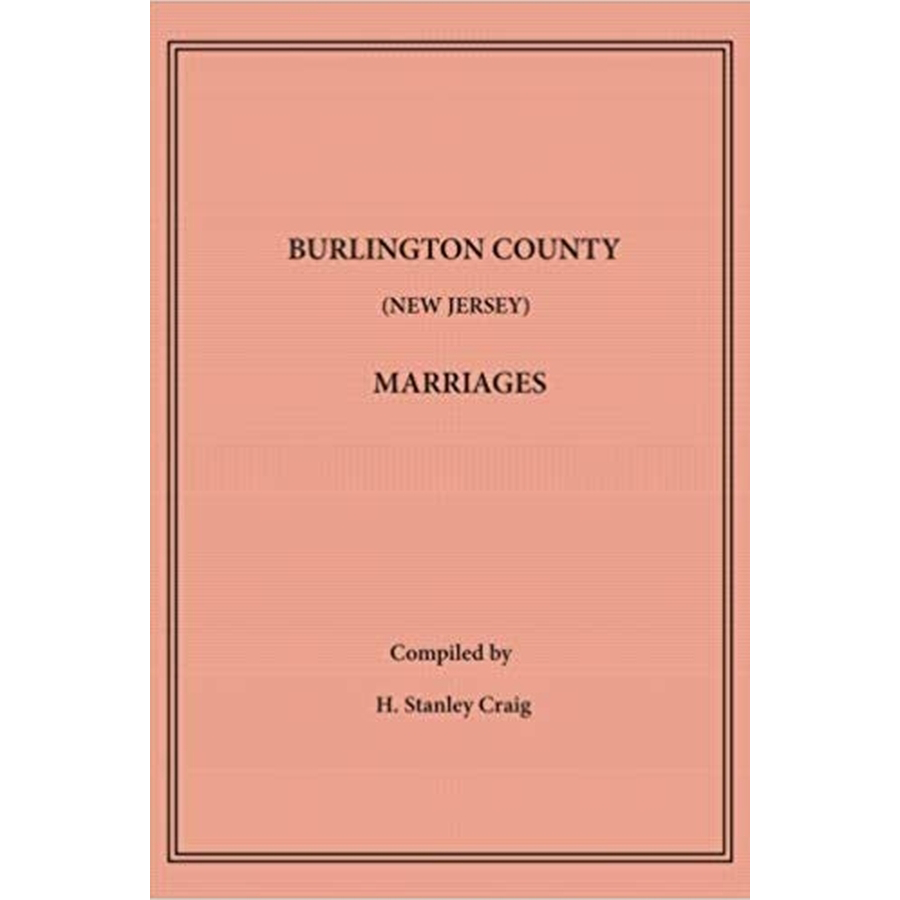 Burlington County (New Jersey) Marriages