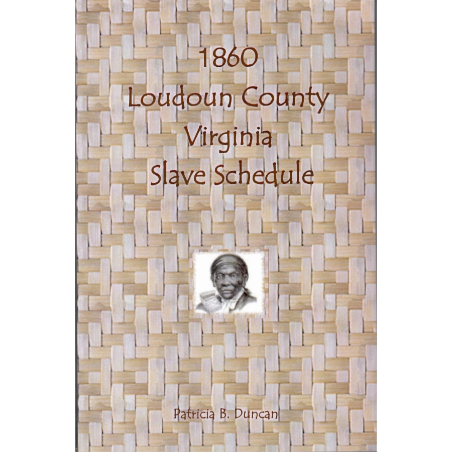 1860 Loudoun County, Virginia, Slave Schedule