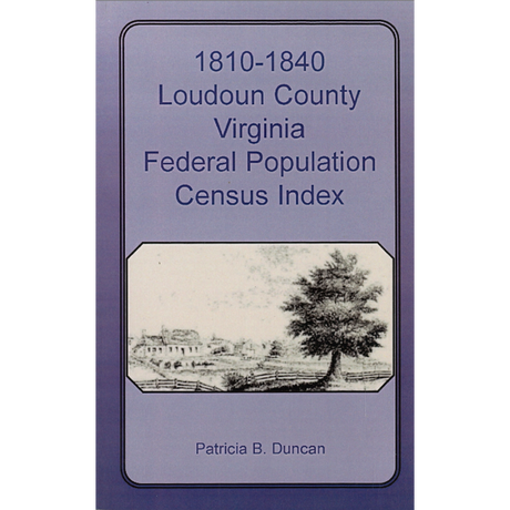 1810-1840 Loudoun County, Virginia Federal Population Census Index