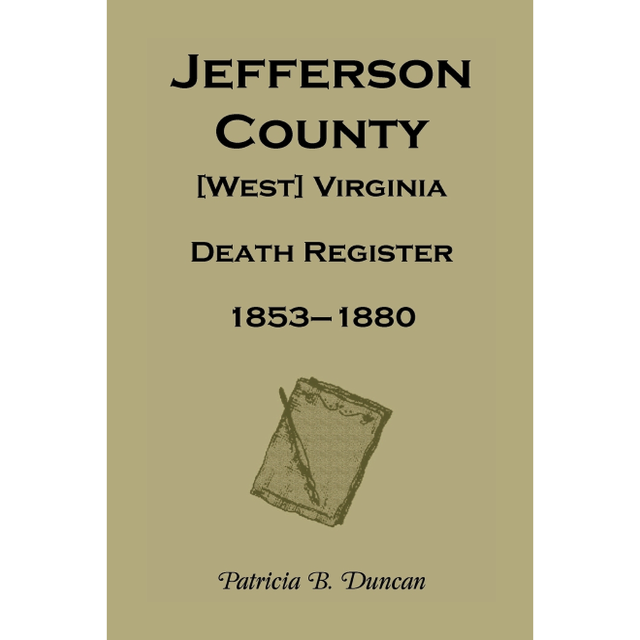 Jefferson County, [West] Virginia, Death Records, 1853-1880
