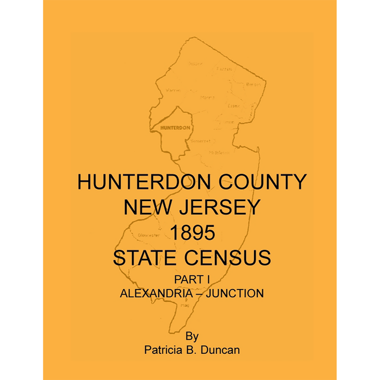 Hunterdon County, New Jersey, 1895 State Census, Part I: Alexandria-Junction
