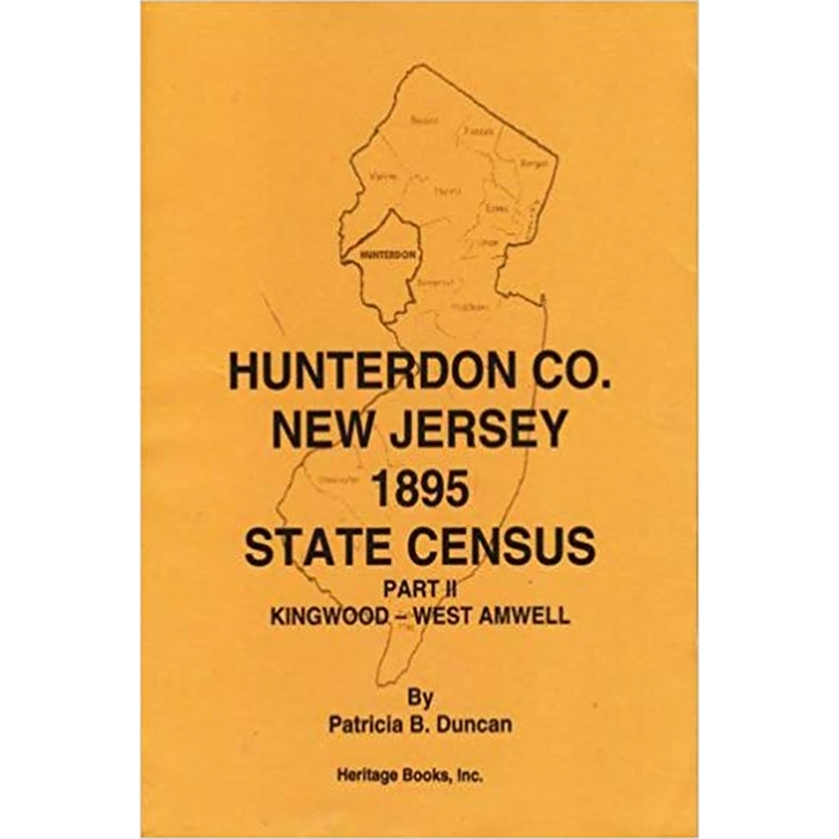 Hunterdon County, New Jersey, 1895 State Census, Part II: Kingwood-West Amwell