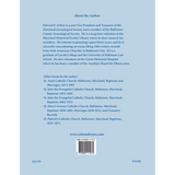 St. Vincent de Paul Catholic Church, Baltimore, Maryland Baptisms, 1834-1882 back cover