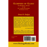 Glimpses of Glory: The Regimental History of the 61st Illinois Volunteers with Regimental Roster back cover