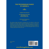 The Wickersham Family in America back cover