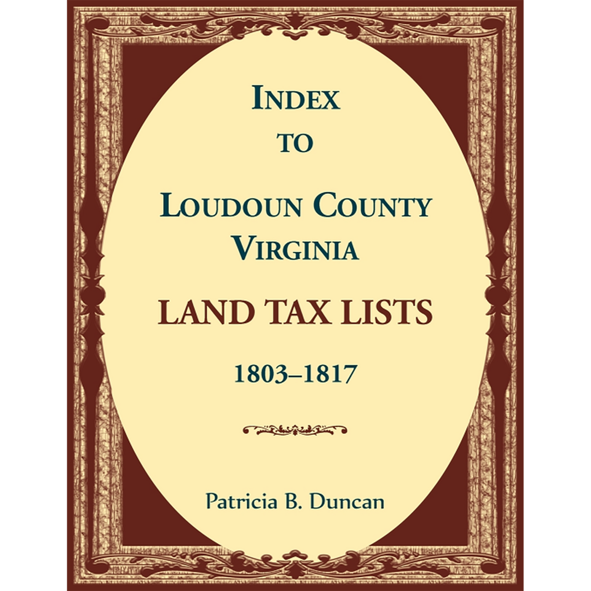 Index to Loudoun County, Virginia Land Tax Lists, 1803-1817