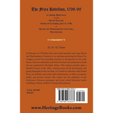 The Fries Rebellion, 1798-99 back cover