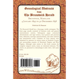 Genealogical Abstracts from the Brunswick Herald, Brunswick, Maryland 4 January 1895 to 30 December 1898 back cover