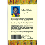 The Bones of My Ancestors back cover