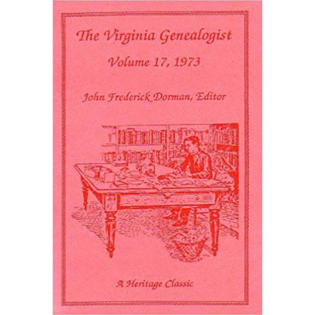 The Virginia Genealogist, Volume 17, 1973