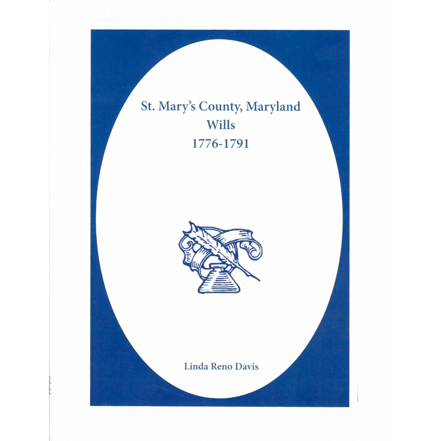 St. Mary's County, Maryland Wills, 1776-1791