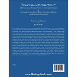 “We’re Kin to WHO!!!??” back cover