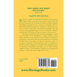 West Jersey, New Jersey Deed Records, 1721-1776 back cover
