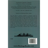 Tidewater Virginia Families: A Magazine of History and Genealogy Volume 7 May 1998-February 1999 back cover