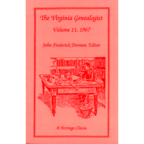 The Virginia Genealogist, Volume 11, 1967