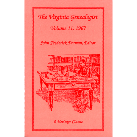The Virginia Genealogist, Volume 11, 1967
