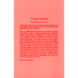 The Virginia Genealogist, Volume 11, 1967 back cover