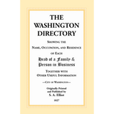 The Washington [DC] Directory [1827]