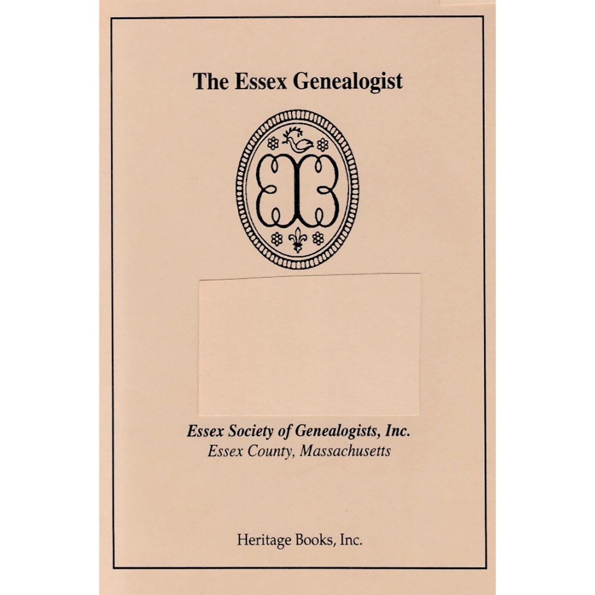The Essex Genealogist, Volume 3, 1983