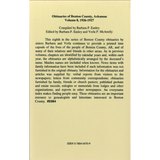 Obituaries of Benton County, Arkansas, Volume 8, 1926-1927 back cover