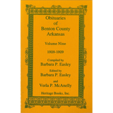 Obituaries of Benton County, Arkansas, Volume 9, 1928-1929
