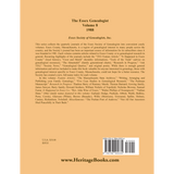 The Essex Genealogist, Volume 8, 1988 back cover