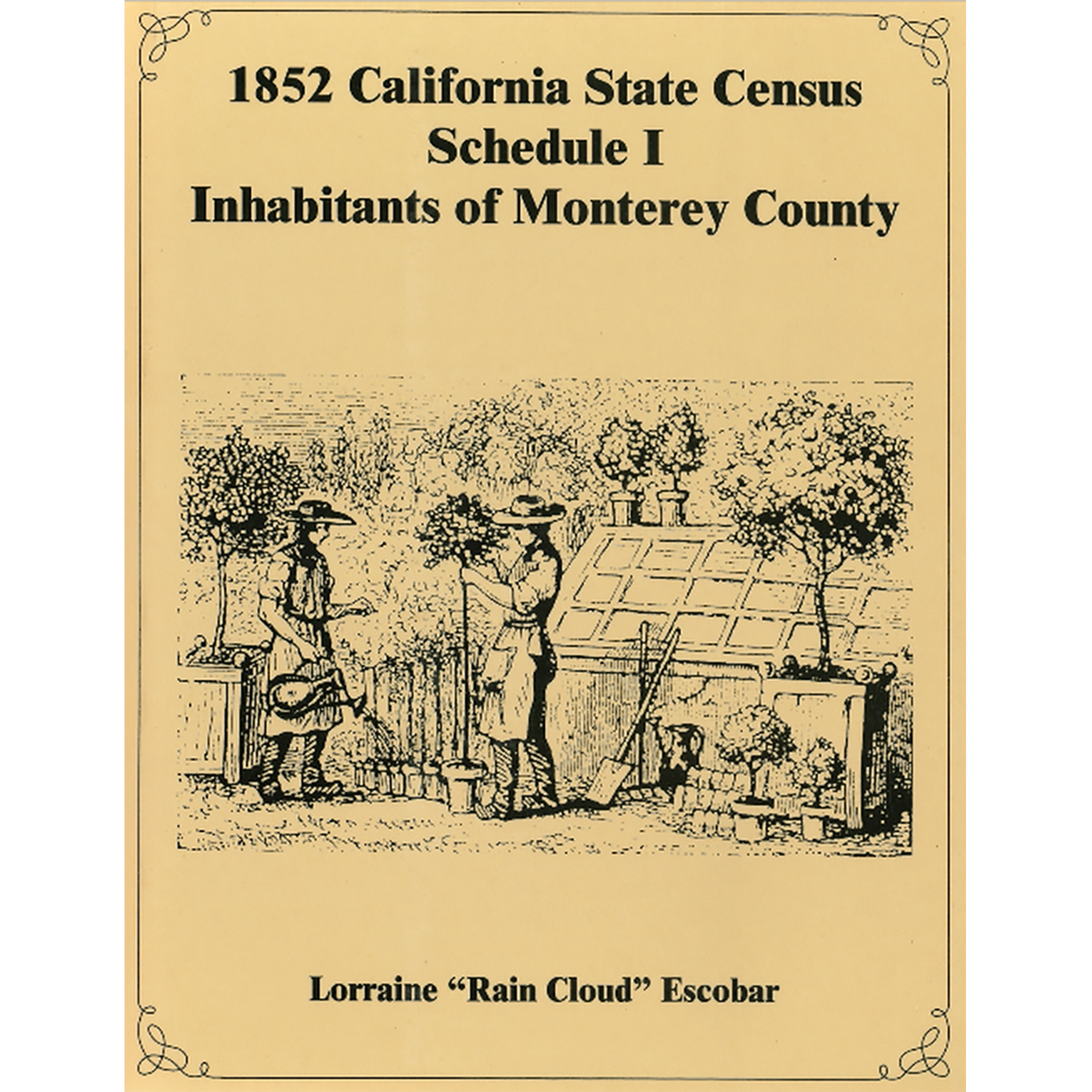 1852 California State Census, Schedule I, Free Inhabitants of Monterey County, California
