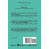 A History of Lewiston, Maine, With a Genealogical Register of Early Families (Revised Edition) back cover