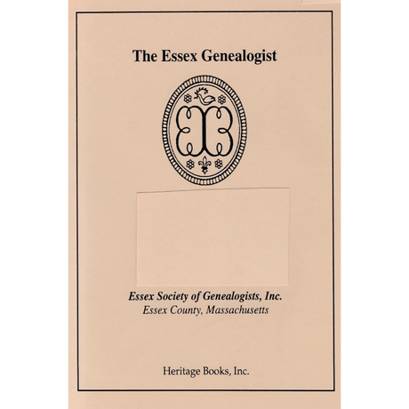 The Essex Genealogist, Volume 14, 1994