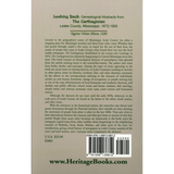 Looking Back: Genealogical Abstracts from "The Carthaginian", Leake County, Mississippi, 1872-1900 back cover