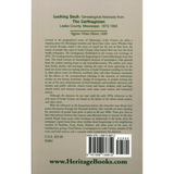 Looking Back: Genealogical Abstracts from "The Carthaginian", Leake County, Mississippi, 1872-1900 back cover